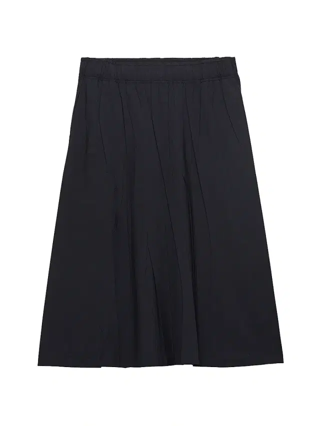 Women's Light Wool Midi-Skirt - Blue