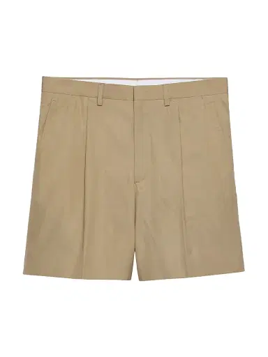 Prada Men's Cotton Bermuda Shorts - Beige Khaki | Thumbnail 1