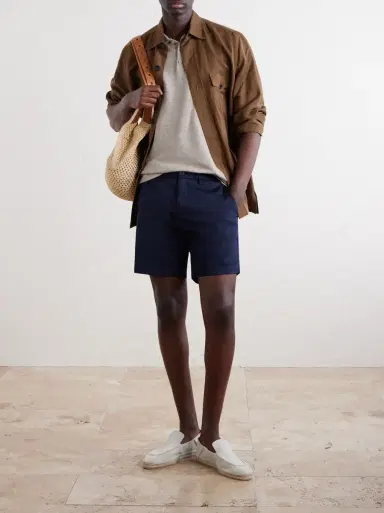 Onia Linen Polo Shirt | Thumbnail 2