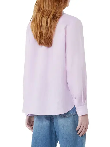 Weekend Max Mara Women's Linen Fabric Shirt - Lilac | Thumbnail 5 Weekend Max Mara Women's Linen Fabric Shirt - Lilac | Thumbnail 5