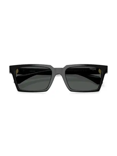 Versace Men's 55MM Rectangular Sunglasses | Thumbnail 5 Versace Men's 55MM Rectangular Sunglasses | Thumbnail 5