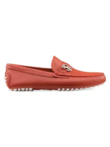 Stefano Ricci Men's Calfskin Leather Loafers - Orange Sierra Leon - Size 10.5 | Thumbnail 1 Stefano Ricci Men's Calfskin Leather Loafers - Orange Sierra Leon - Size 10.5 | Thumbnail 1