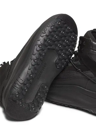 Moon Boot Men's Moon247 XLace Mid High-Top Sneakers - Black - Size 8 | Thumbnail 5 Moon Boot Men's Moon247 XLace Mid High-Top Sneakers - Black - Size 8 | Thumbnail 5