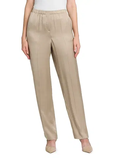 Giorgio Armani Women's Silk Satin Pants | Thumbnail 3 Giorgio Armani Women's Silk Satin Pants | Thumbnail 3