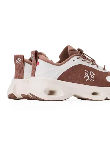 Loewe Women's x On. Cloudsolo Speed-Lace Sneakers - Taupe Eggshell - Size 11 | Thumbnail 5 Loewe Women's x On. Cloudsolo Speed-Lace Sneakers - Taupe Eggshell - Size 11 | Thumbnail 5