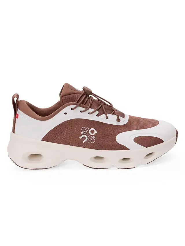 LOEWE Women's  x On. Cloudsolo Speed-Lace Sneakers - Taupe Eggshell