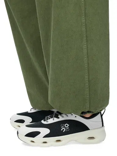 Loewe Women's x On. Cloudsolo Speed-Lace Sneakers - Black Eggshell - Size 11 | Thumbnail 2 Loewe Women's x On. Cloudsolo Speed-Lace Sneakers - Black Eggshell - Size 11 | Thumbnail 2