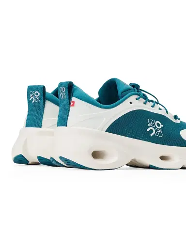 Loewe Women's x On. Cloudsolo Speed-Lace Sneakers - Teal Eggshell - Size 11 | Thumbnail 5