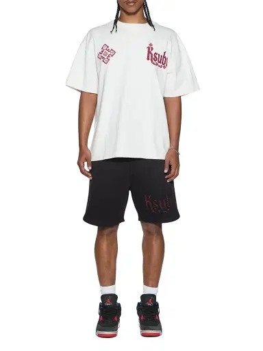 Ksubi Men's Paise Ekcess Embroidered T-Shirt - White - Size XXL | Thumbnail 2
