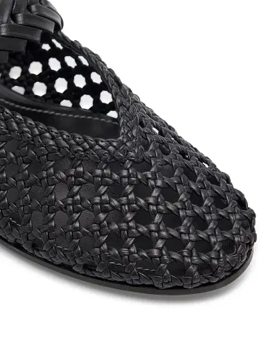 Zimmermann Women's Alchemy Leather Ballerina Flats - Black - Size 10 | Thumbnail 6 Zimmermann Women's Alchemy Leather Ballerina Flats - Black - Size 10 | Thumbnail 6