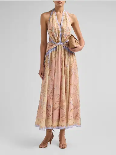Zimmermann Women's Indra Floral A-Line Maxi Dress | Thumbnail 2 Zimmermann Women's Indra Floral A-Line Maxi Dress | Thumbnail 2