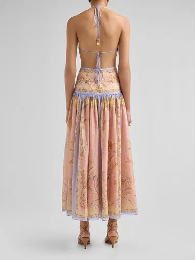Zimmermann Women's Indra Floral A-Line Maxi Dress | Thumbnail 3 Zimmermann Women's Indra Floral A-Line Maxi Dress | Thumbnail 3