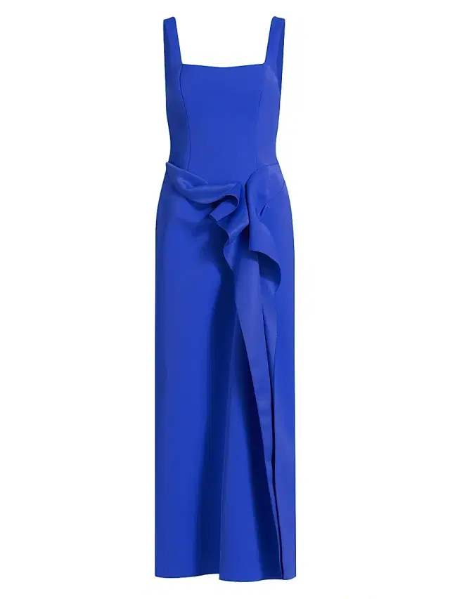 Acler Women's Tuthill Ruffled Scuba Maxi Dress - Oxford