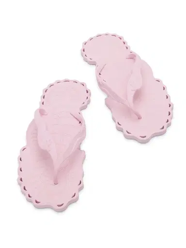 Zimmermann Women's Seafoam Slip-On Sandals - Bubble Gum - Size 11 | Thumbnail 4