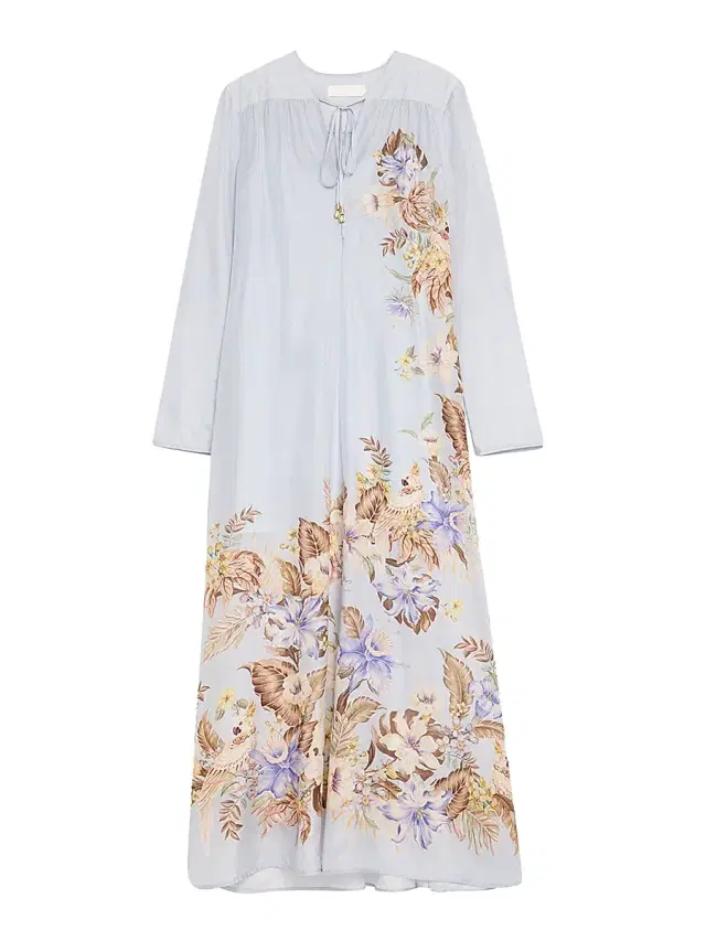 Zimmermann Women's Coco Billow Maxi Dress - Powder Blue