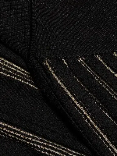 Zimmermann Women's Rebellion Mixed-Media Maxi Dress - Metallic Black Gold | Thumbnail 7 Zimmermann Women's Rebellion Mixed-Media Maxi Dress - Metallic Black Gold | Thumbnail 7