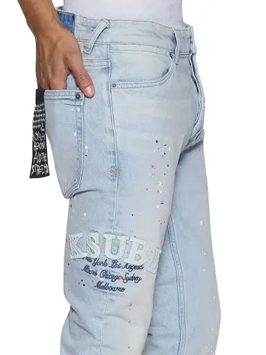 Ksubi Men's Van Winkle Logo Jeans - Denim - Size 38 | Thumbnail 4 Ksubi Men's Van Winkle Logo Jeans - Denim - Size 38 | Thumbnail 4