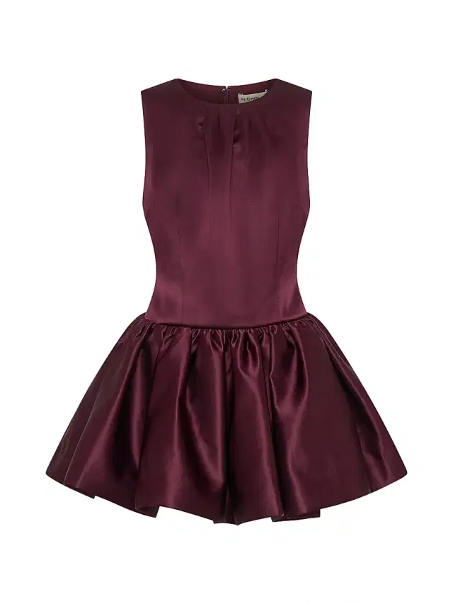 Nicholas the Label Women's Karina Satin Minidress - Blackberry