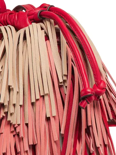 Zimmermann Women's Colorblocked Fringed Leather Crossbody Bag | Thumbnail 6 Zimmermann Women's Colorblocked Fringed Leather Crossbody Bag | Thumbnail 6