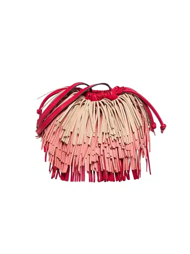 Zimmermann Women's Colorblocked Fringed Leather Crossbody Bag | Thumbnail 1 Zimmermann Women's Colorblocked Fringed Leather Crossbody Bag | Thumbnail 1