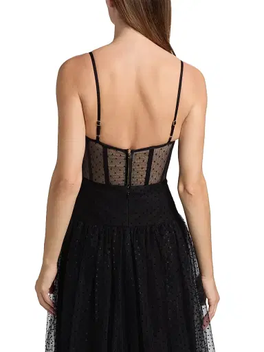 Zimmermann Women's Dot Semi-Sheer Bodysuit | Thumbnail 5 Zimmermann Women's Dot Semi-Sheer Bodysuit | Thumbnail 5