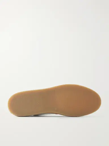 Common Projects BBall Suede-Trimmed Leather Sneakers | Thumbnail 3 Common Projects BBall Suede-Trimmed Leather Sneakers | Thumbnail 3