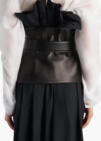 Khaite Saskia Belt In Black | Thumbnail 6 Khaite Saskia Belt In Black | Thumbnail 6