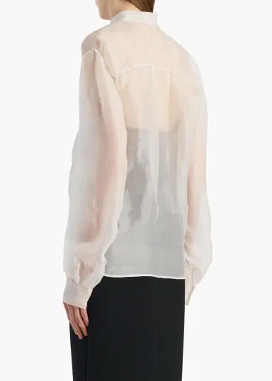 Khaite Allie Top In Chalk | Thumbnail 4 Khaite Allie Top In Chalk | Thumbnail 4