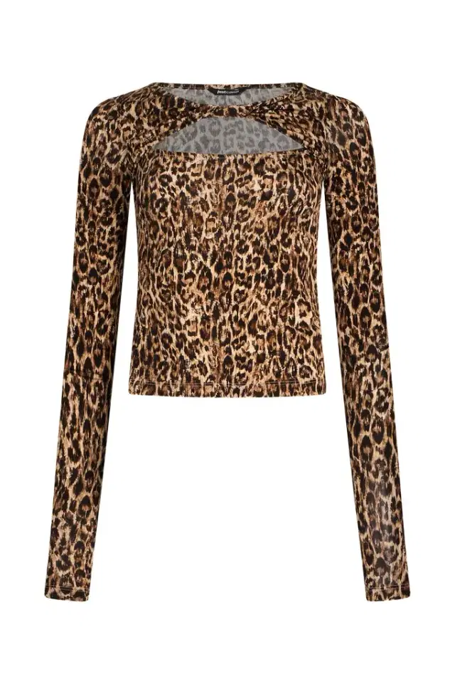 Roberto Cavalli Leopard Print T-Shirt