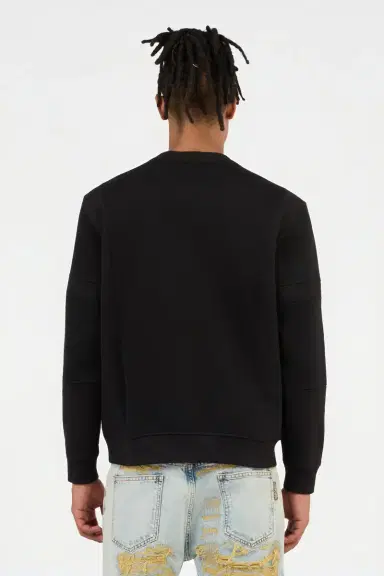 Roberto Cavalli Black Just Cavalli Logo Sweatshirt | Thumbnail 3