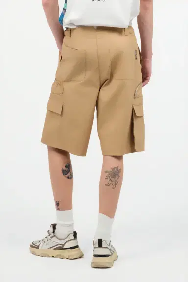 Roberto Cavalli Belted Cargo Shorts | Thumbnail 3