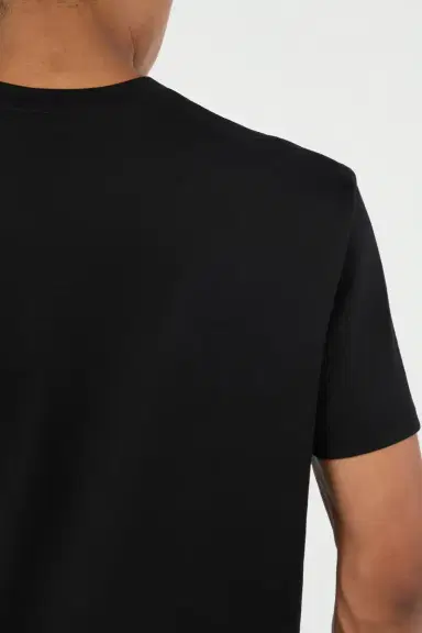 Roberto Cavalli Black T-Shirt With Just Cavalli Logo | Thumbnail 5