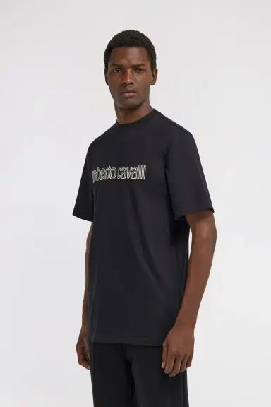 Roberto Cavalli Roberto Cavalli Logo T-Shirt | Thumbnail 4