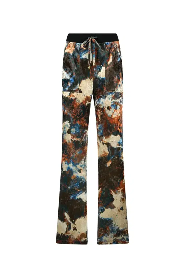 Roberto Cavalli Rusty Stain Print Trousers