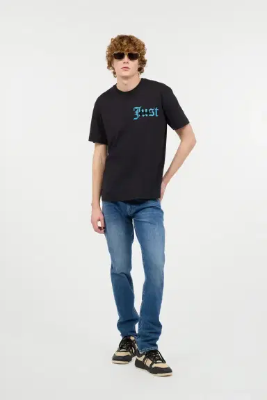 Roberto Cavalli T-Shirt With Two-Tone Logo | Thumbnail 6