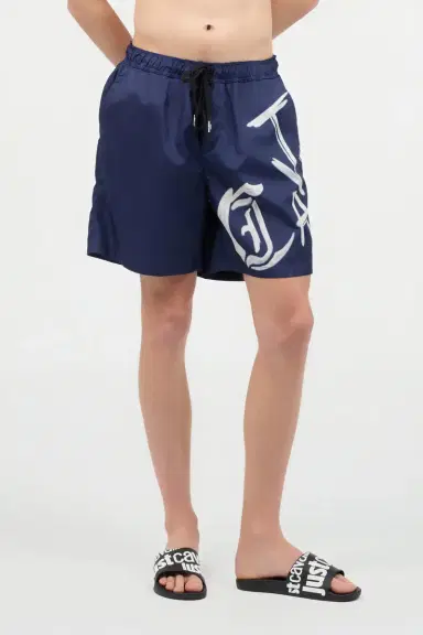 Roberto Cavalli Swim Shorts With Lettering | Thumbnail 2
