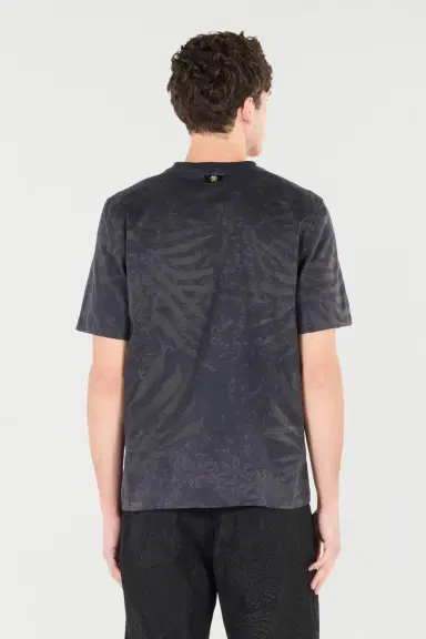 Roberto Cavalli T-Shirt With Animal Print | Thumbnail 3
