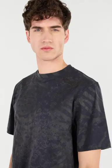 Roberto Cavalli T-Shirt With Animal Print | Thumbnail 5