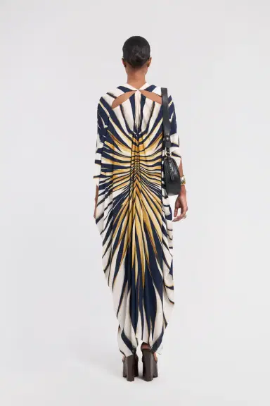 Roberto Cavalli Ray Of Gold Print Caftan | Thumbnail 3