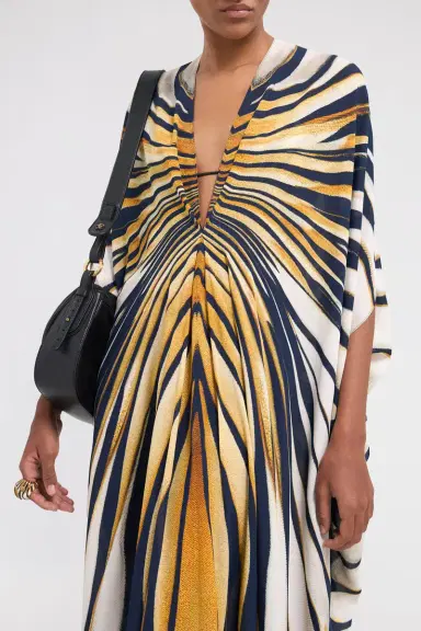 Roberto Cavalli Ray Of Gold Print Caftan | Thumbnail 5