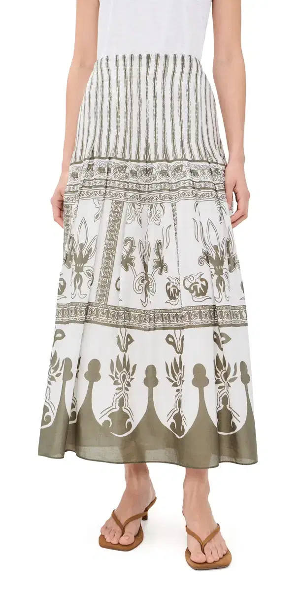 Tara Ankle kirt able Print