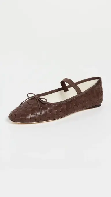 Loeffler Randall Leonie Soft Ballet Flats Espresso 9 | Thumbnail 2