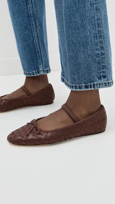 Loeffler Randall Leonie Soft Ballet Flats Espresso 9 | Thumbnail 3