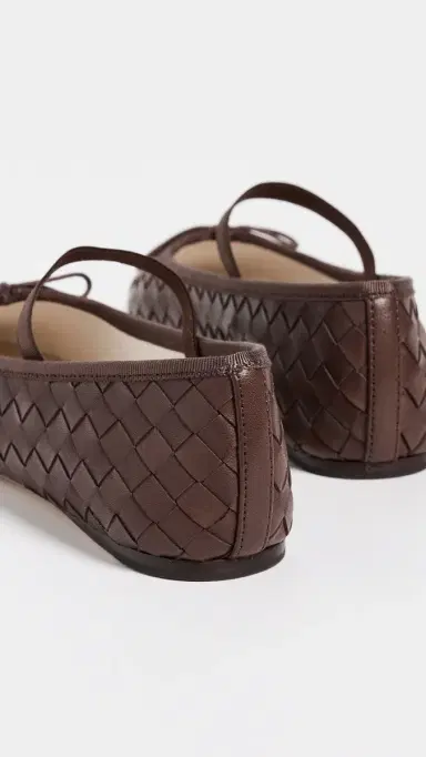 Loeffler Randall Leonie Soft Ballet Flats Espresso 9 | Thumbnail 4