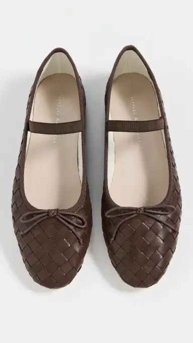 Loeffler Randall Leonie Soft Ballet Flats Espresso 9 | Thumbnail 5