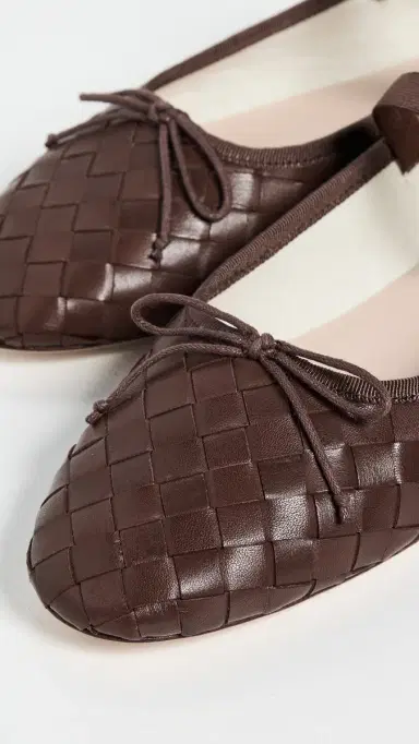 Loeffler Randall Leonie Soft Ballet Flats Espresso 9 | Thumbnail 6