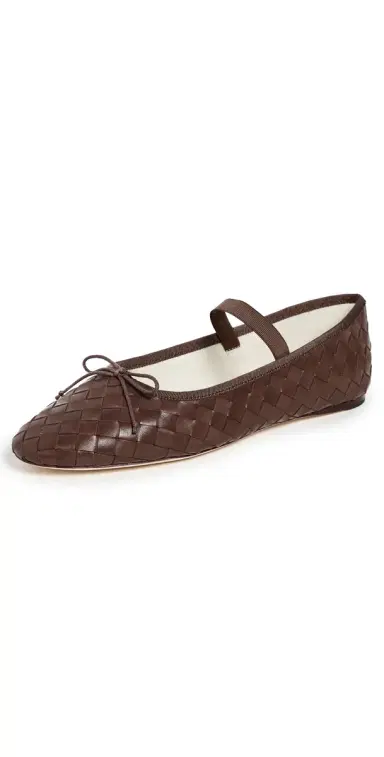Loeffler Randall Leonie Soft Ballet Flats Espresso 9 | Thumbnail 1