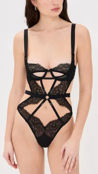 Thistle and Spire Minna Thong Bodysuit Black | Thumbnail 6 Thistle and Spire Minna Thong Bodysuit Black | Thumbnail 6