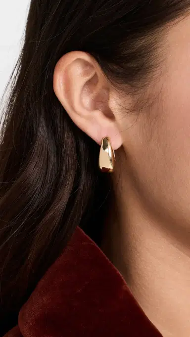 SHASHI Odyssey Hoops Gold One Size | Thumbnail 3
