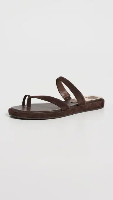 Dolce Vita Amary Sandals Dark Brown Suede | Thumbnail 2
